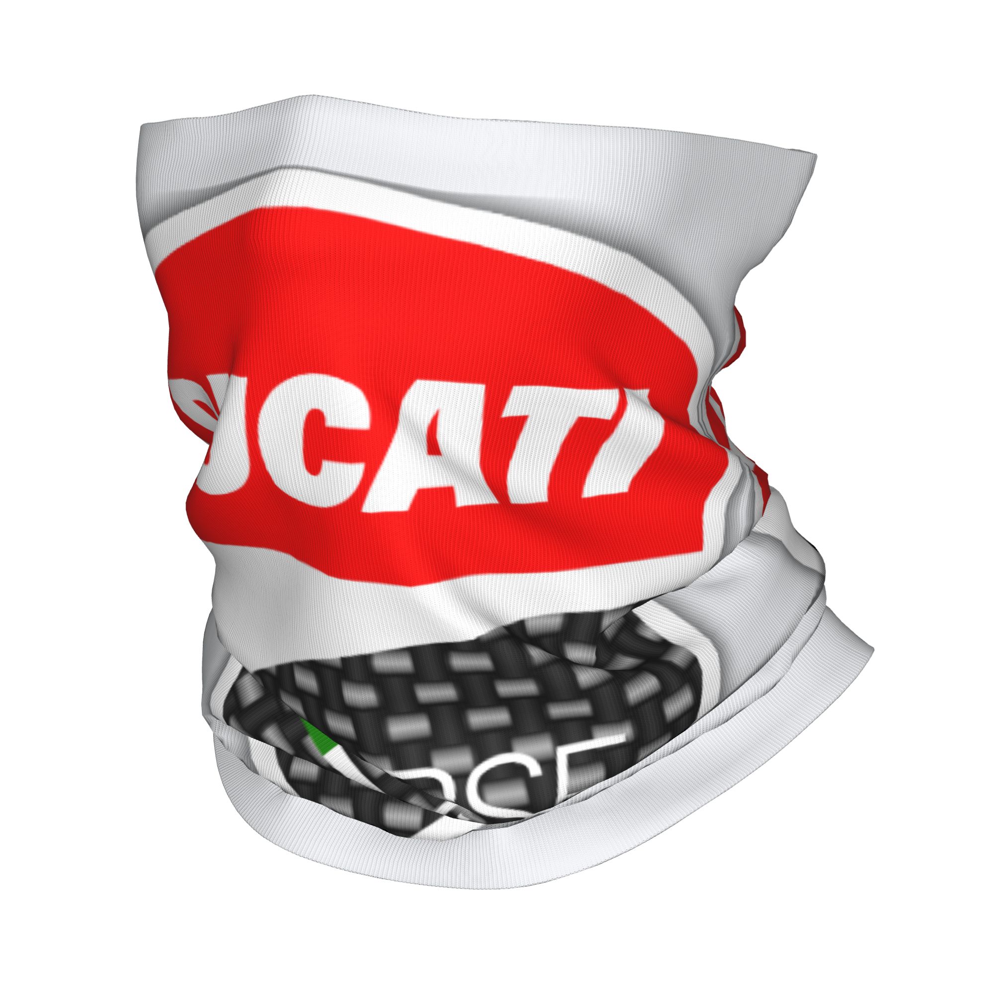 Neck Gaiter Face Cover - Custom Racing Sprot Ducatis Bandana Neck