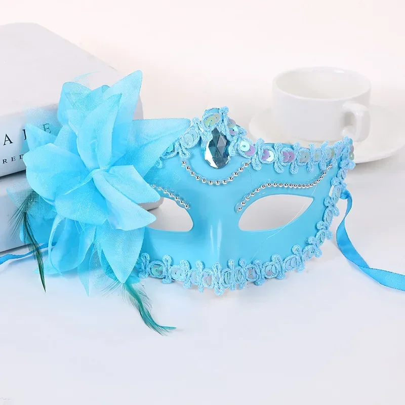 1 Pcs Halloween Princess Half  - Respirator Half Face 评论和价格