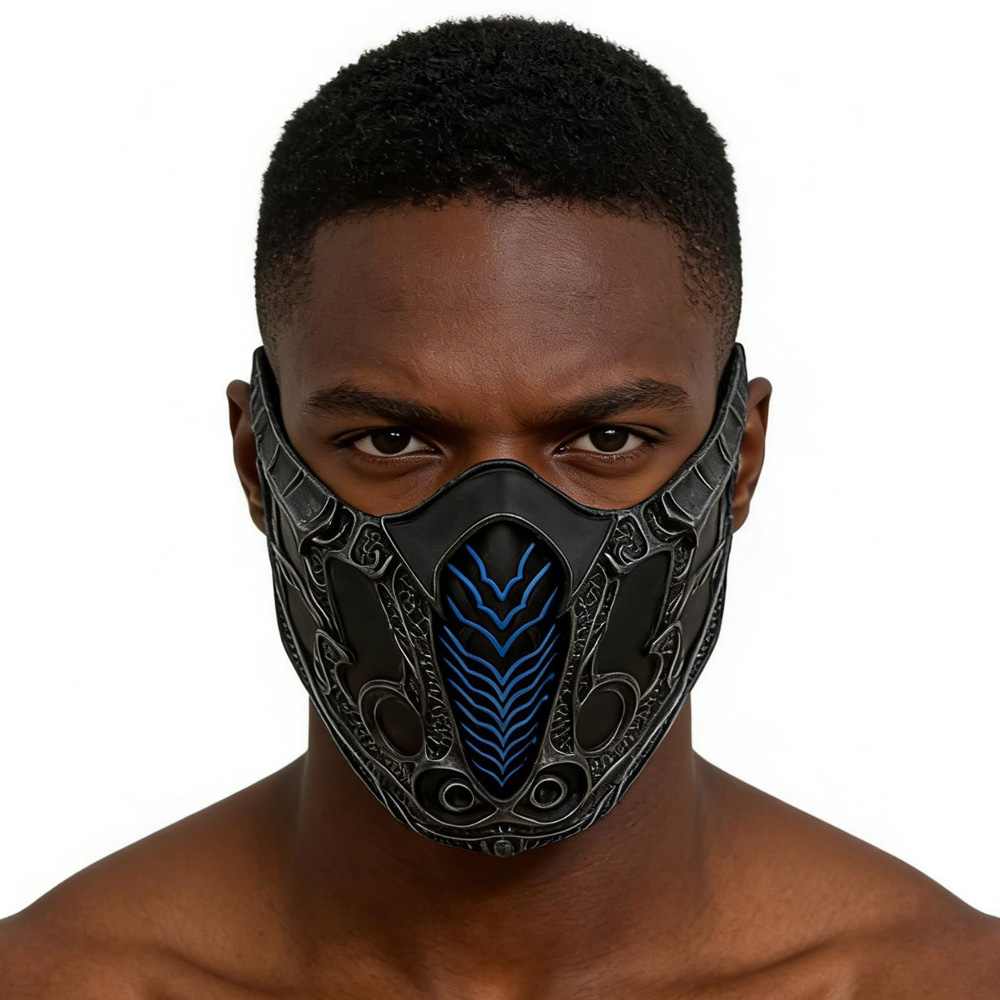 Mortal Kombat Half Face Mask C - Respirator Half Face 评论和价格