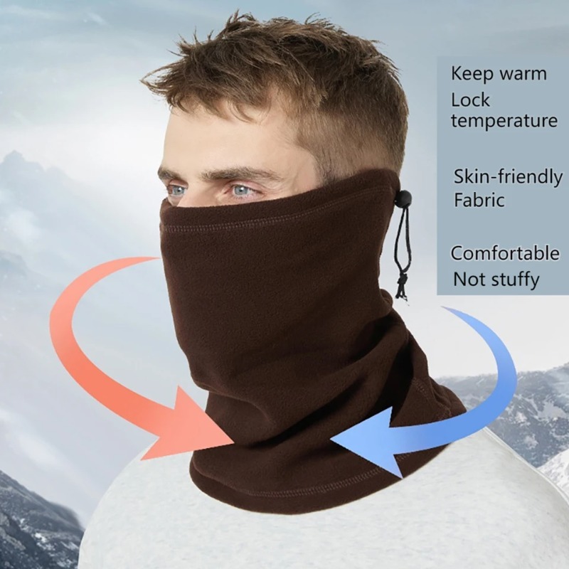 Winter Neck Warmer Gaiter Scar - Respirator Half Face 评论和价格