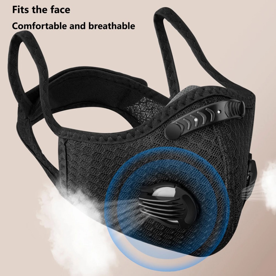 1PCS Cycling Mask With Activat - Anti Pollution Mask 评论和价格