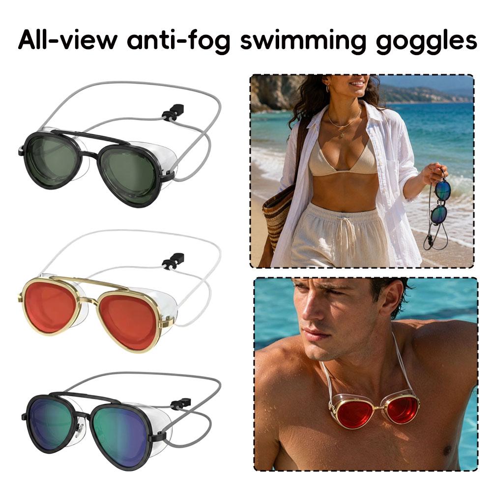 Full View Swimming Goggles Ant - Anti Pollution Mask 评论和价格
