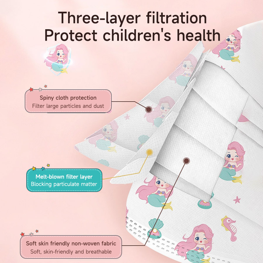 30pcs 3D Face Mask Children Di - Kids Face Mask 评论和价格